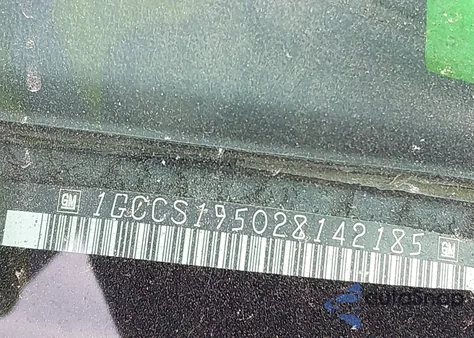 2002 Chevrolet S-10 Ls из США, поврежденный, VIN 1GCCS195028142185